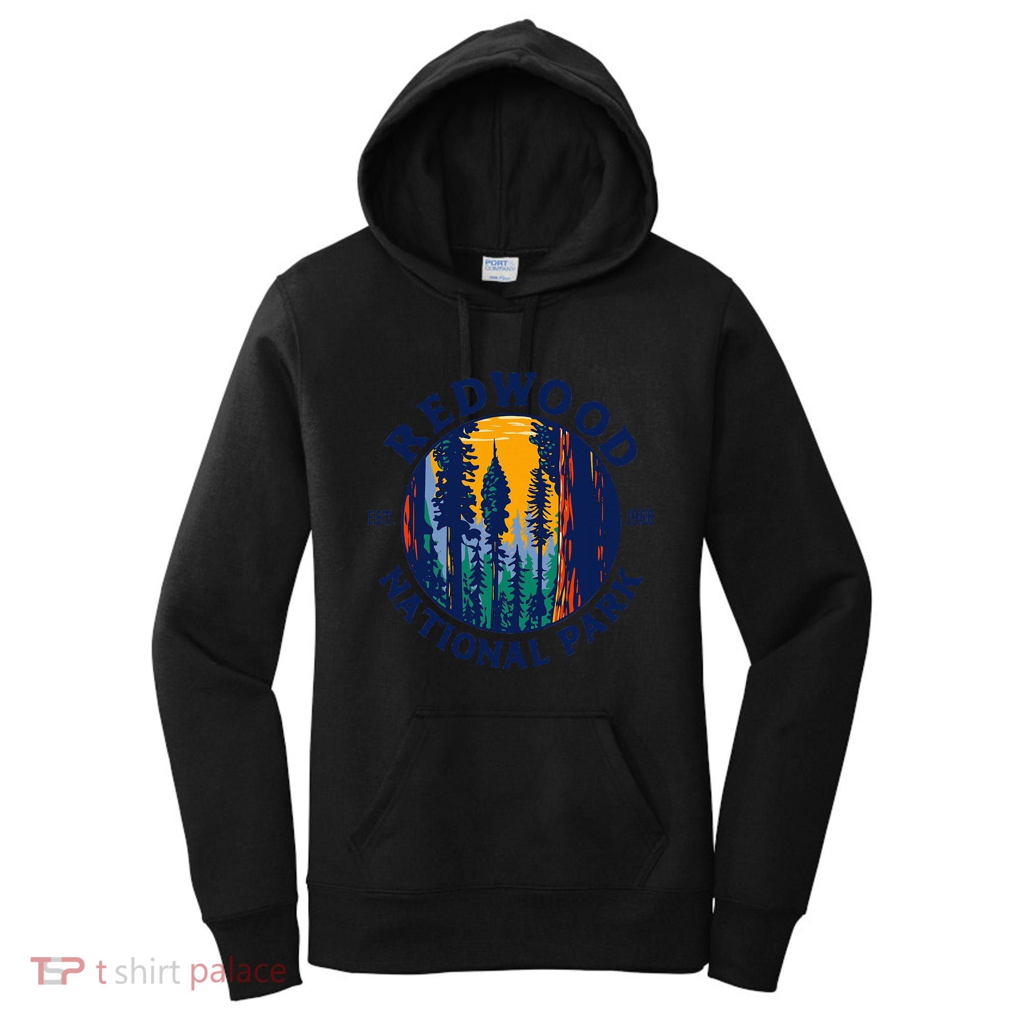 Redwood National And State Parks Ca California Outdoor Women's Hoodie