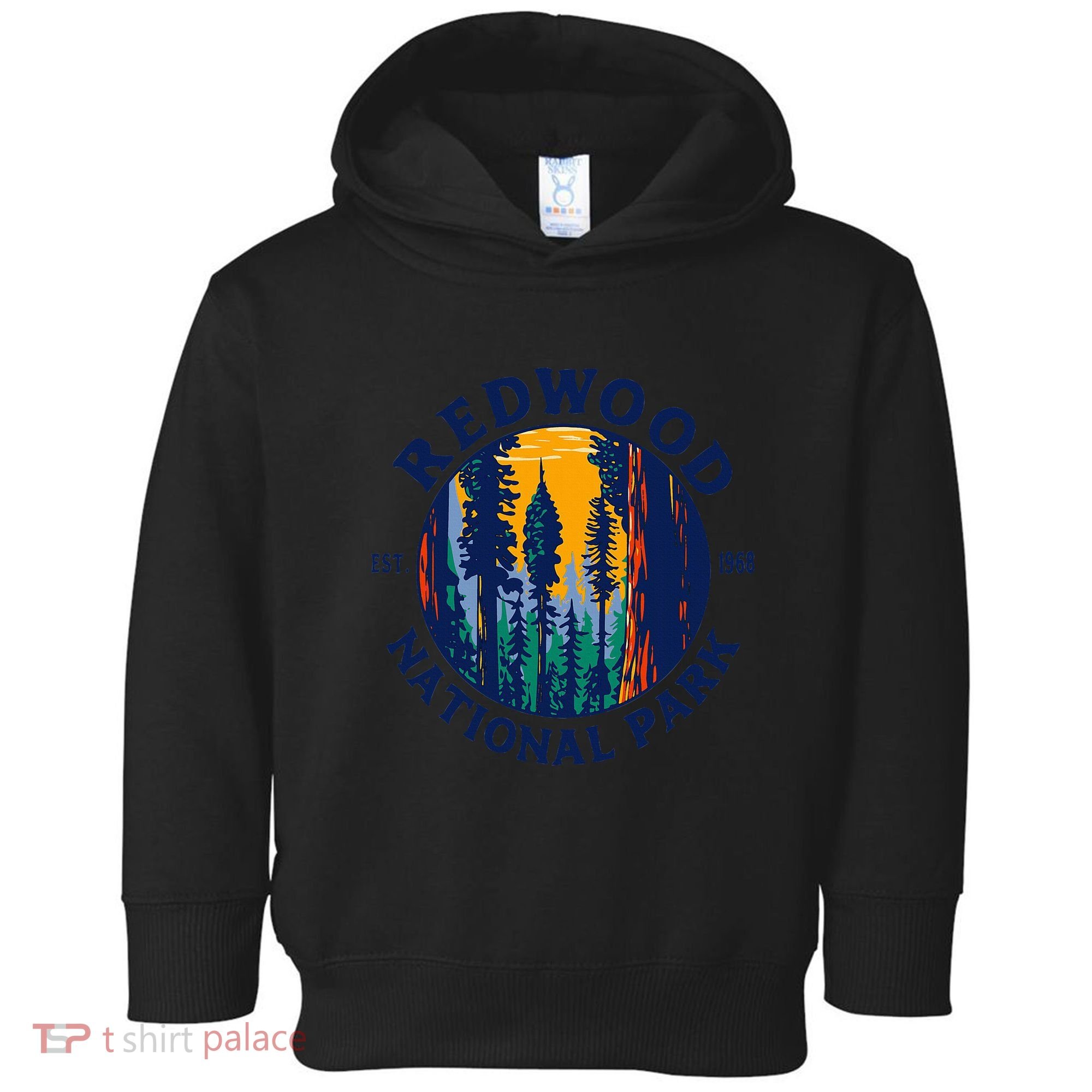 Redwood National And State Parks Ca California Outdoor Toddler Hoodie