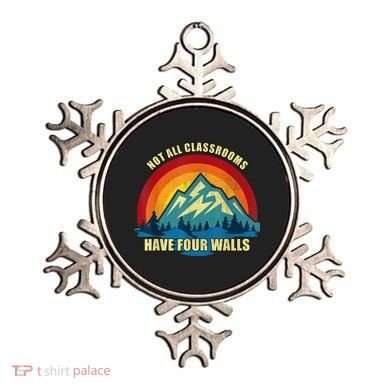Retro Not All Classrooms Have Four Walls Homeschool Mom Dad Ornament