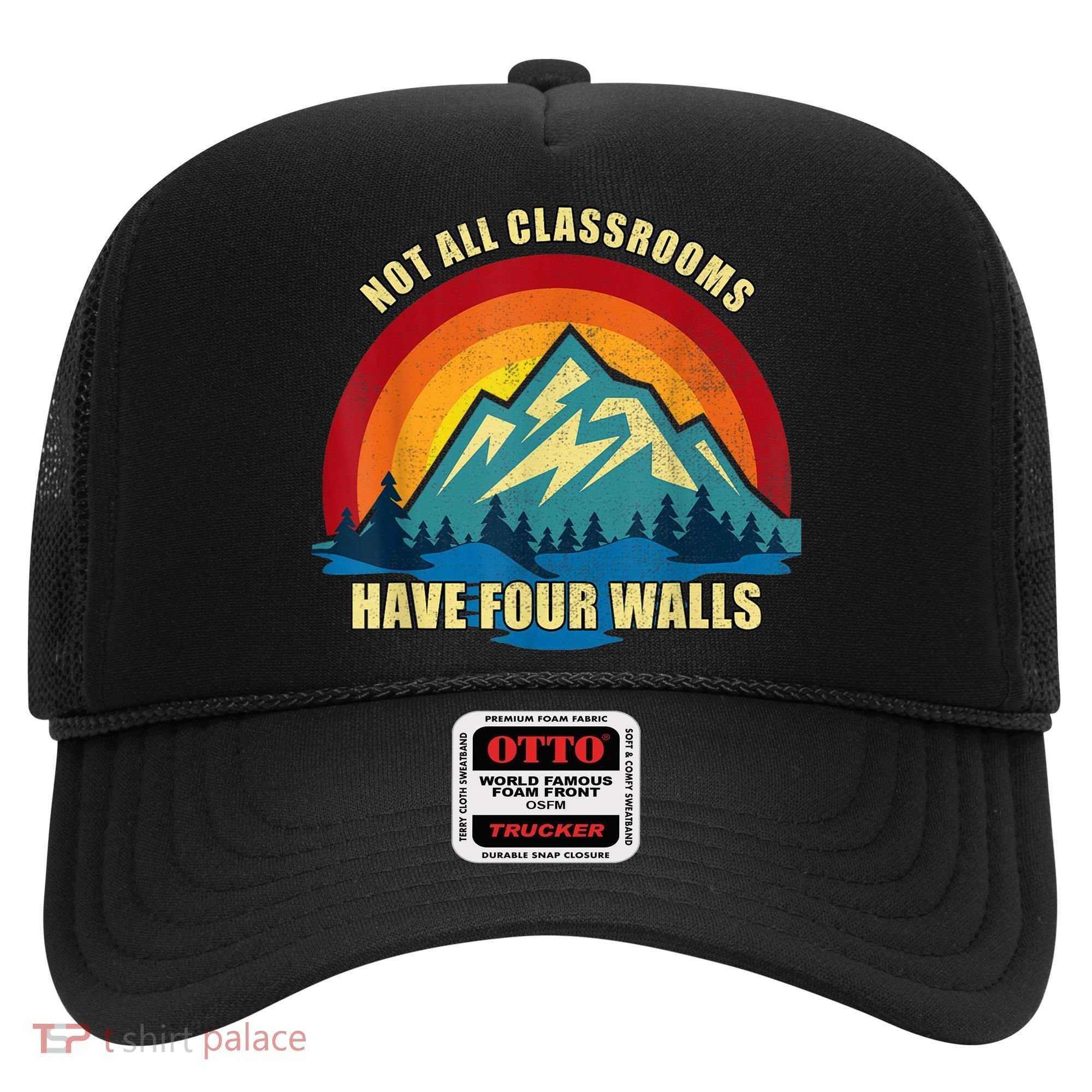 Retro Not All Classrooms Have Four Walls Homeschool Mom Dad Hat