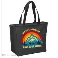 Retro Not All Classrooms Have Four Walls Homeschool Mom Dad Tote Bag thumb 2