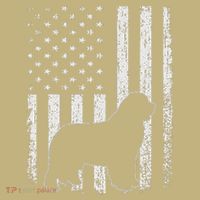 Retro Newfoundland American Flag Dog Dad Dog Mom Hoodie thumb 2