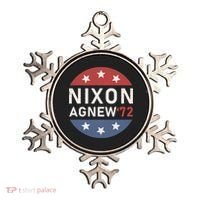 RICHARD NIXON AGNEW NIXON 1972 ELECTION CAMPAIGN Ornament thumb 0