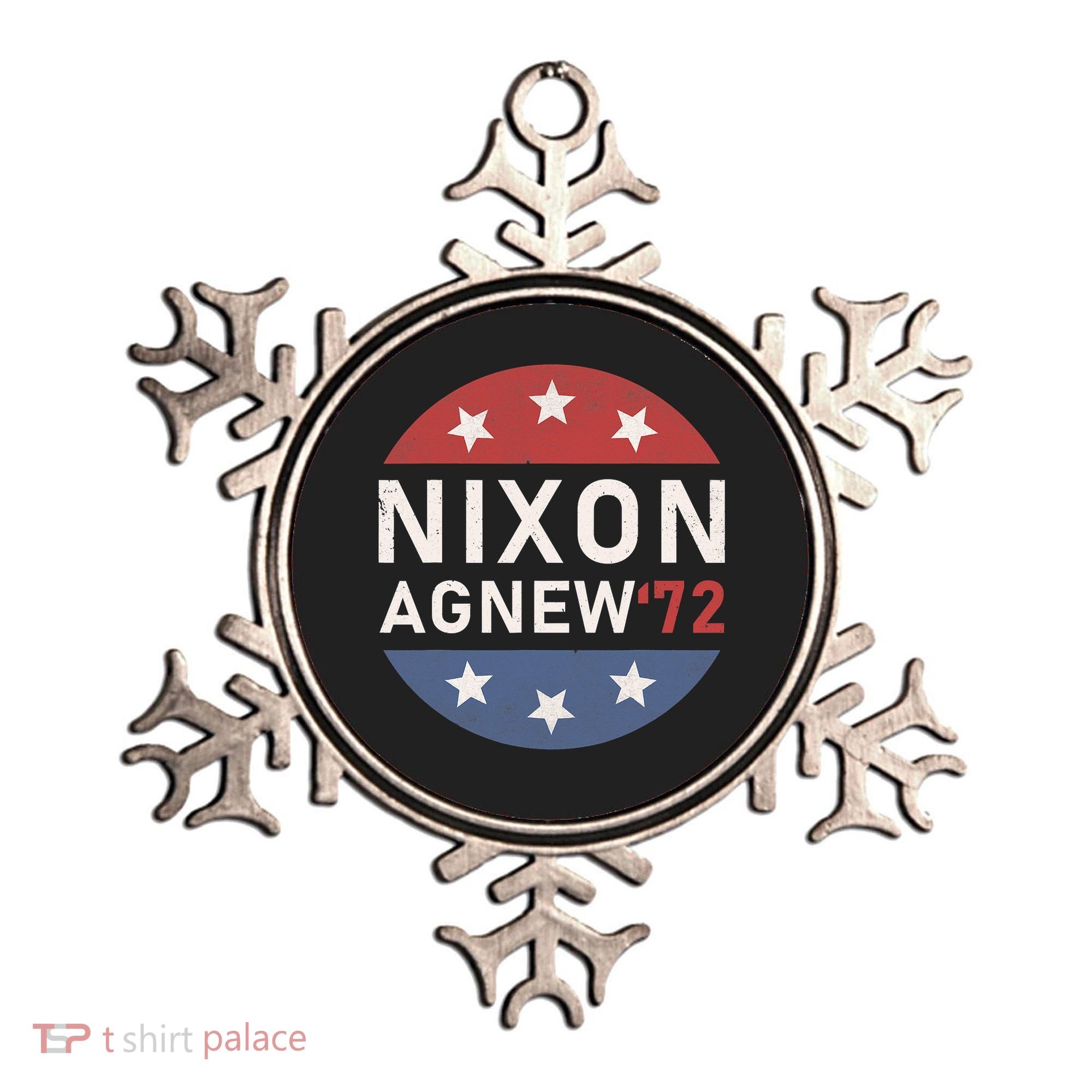 RICHARD NIXON AGNEW NIXON 1972 ELECTION CAMPAIGN Ornament