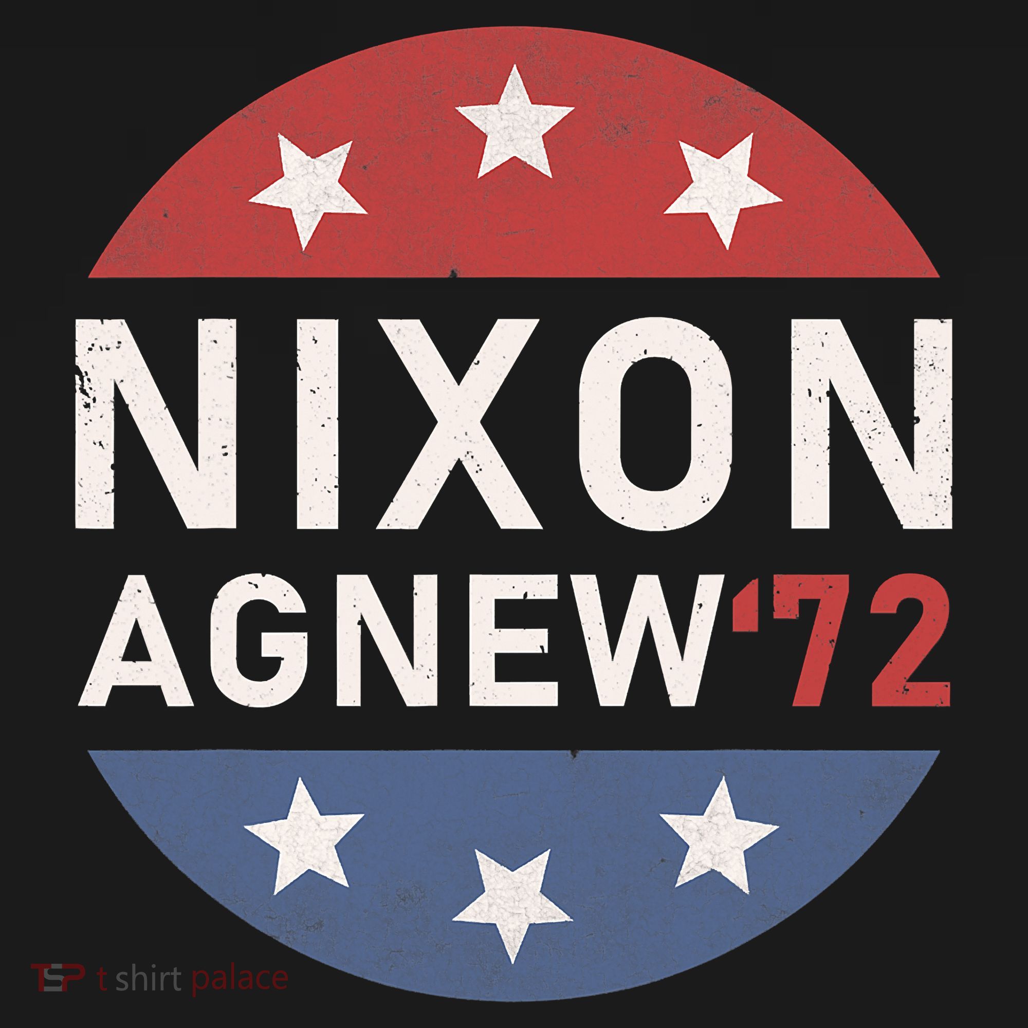 RICHARD NIXON AGNEW NIXON 1972 ELECTION CAMPAIGN Ornament