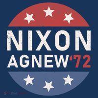 RICHARD NIXON AGNEW NIXON 1972 ELECTION CAMPAIGN T-Shirt thumb 7