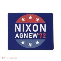RICHARD NIXON AGNEW NIXON 1972 ELECTION CAMPAIGN Mousepad thumb 0