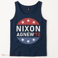 RICHARD NIXON AGNEW NIXON 1972 ELECTION CAMPAIGN Tank Top thumb 2