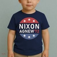 RICHARD NIXON AGNEW NIXON 1972 ELECTION CAMPAIGN Toddler T-Shirt thumb 2