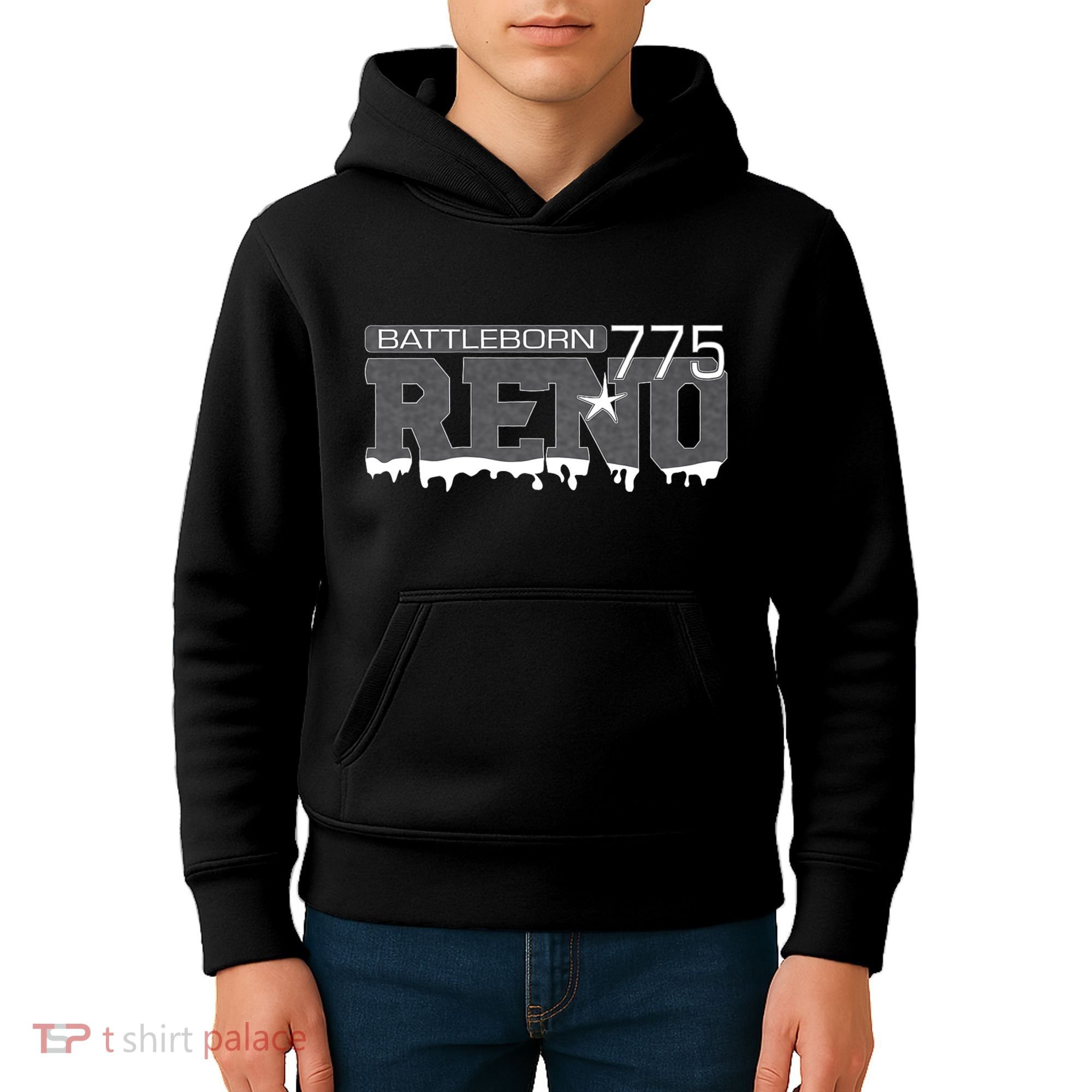 Reno Nevada Battleborn Kids Hoodie
