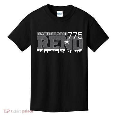 Reno Nevada Battleborn Kids T-Shirt