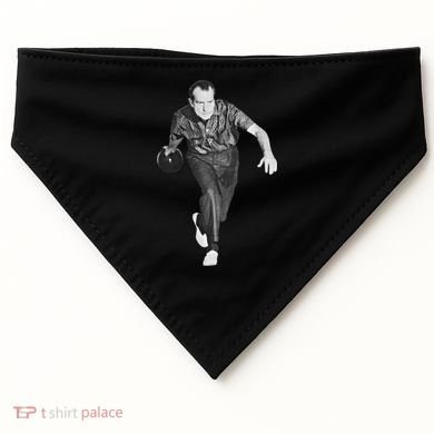 Richard Nixon Bowling Great Gift USA-Made Doggie Bandana