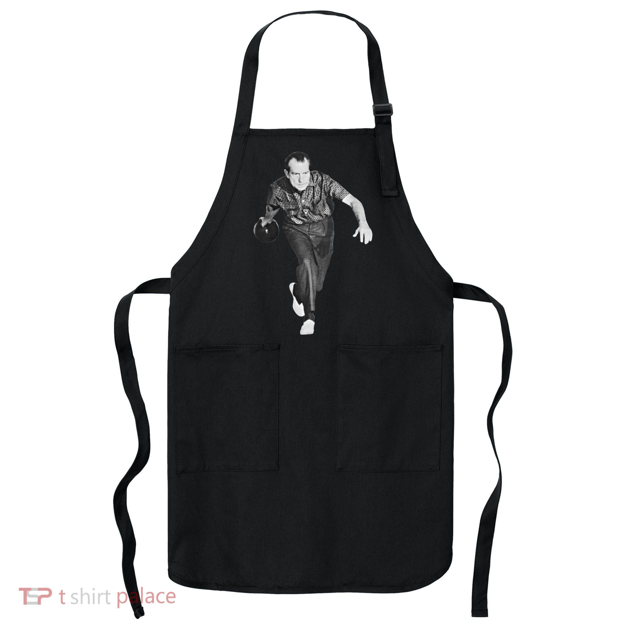 Richard Nixon Bowling Great Gift Apron