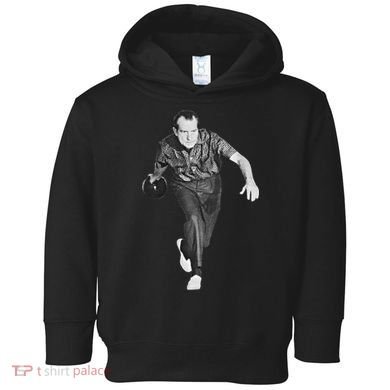 Richard Nixon Bowling Great Gift Toddler Hoodie