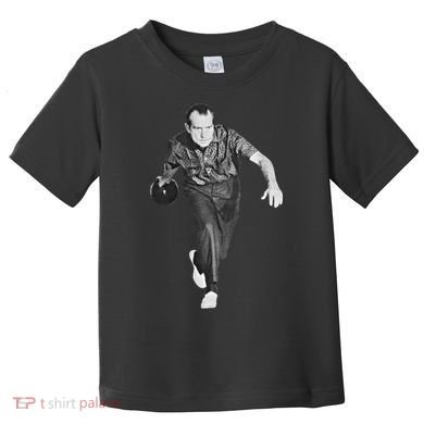 Richard Nixon Bowling Great Gift Toddler T-Shirt