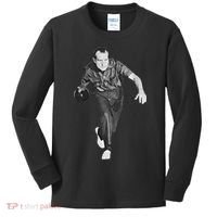 Richard Nixon Bowling Great Gift Kids Long Sleeve Shirt thumb 0