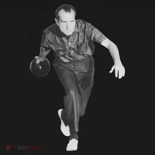 Richard Nixon Bowling Gift Bucket Hat