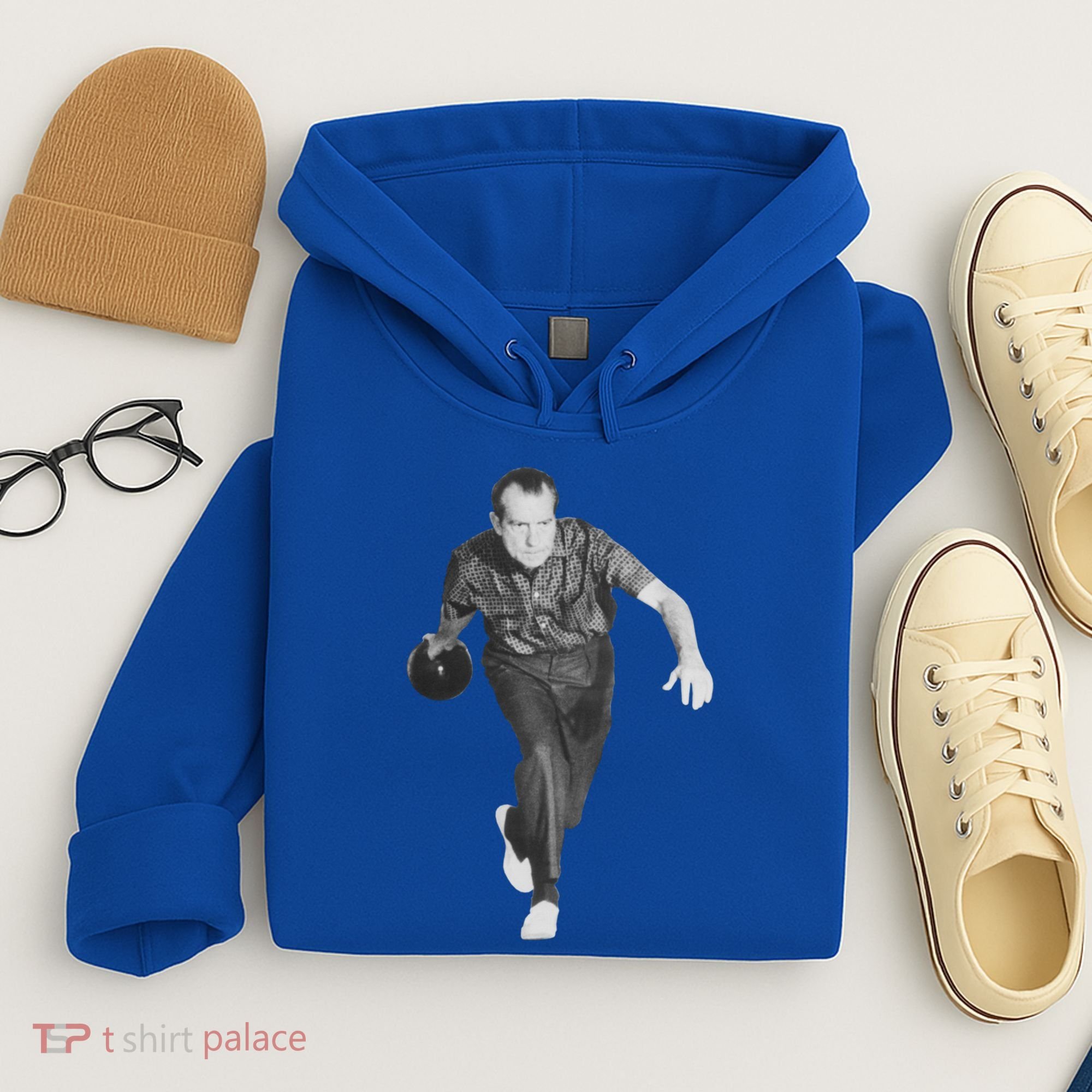 Richard Nixon Bowling Gift Hoodie
