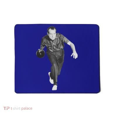 Richard Nixon Bowling Gift Mousepad