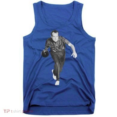 Richard Nixon Bowling Gift Tank Top