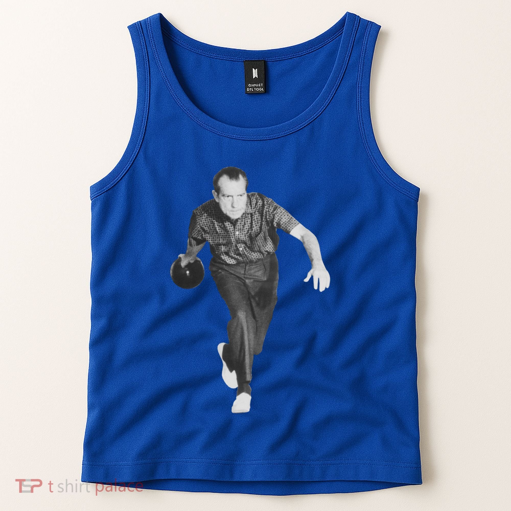 Richard Nixon Bowling Gift Tank Top