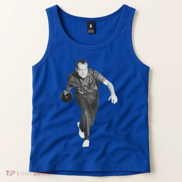 Richard Nixon Bowling Gift Tank Top