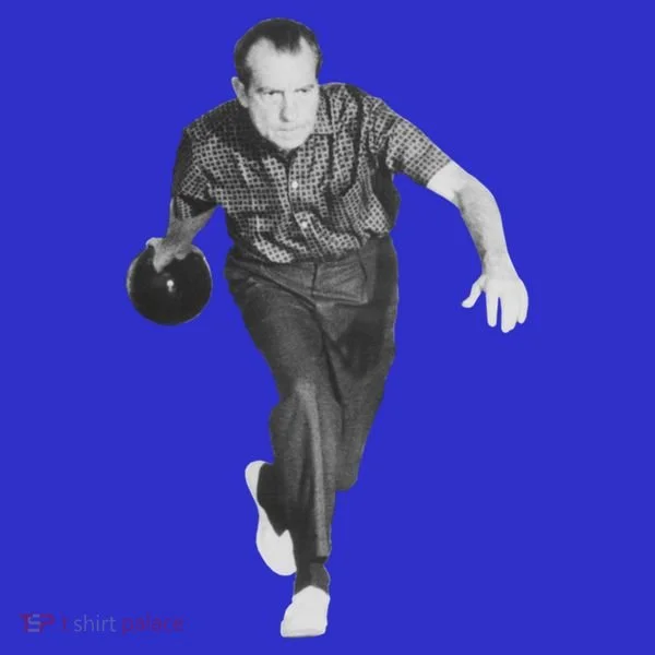 Richard Nixon Bowling Gift Tank Top
