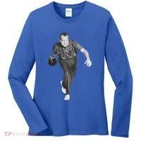 Richard Nixon Bowling Gift Women's Long Sleeve Shirt thumb 0
