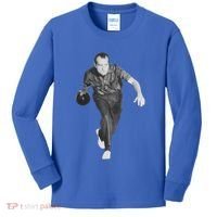 Richard Nixon Bowling Gift Kids Long Sleeve Shirt thumb 0