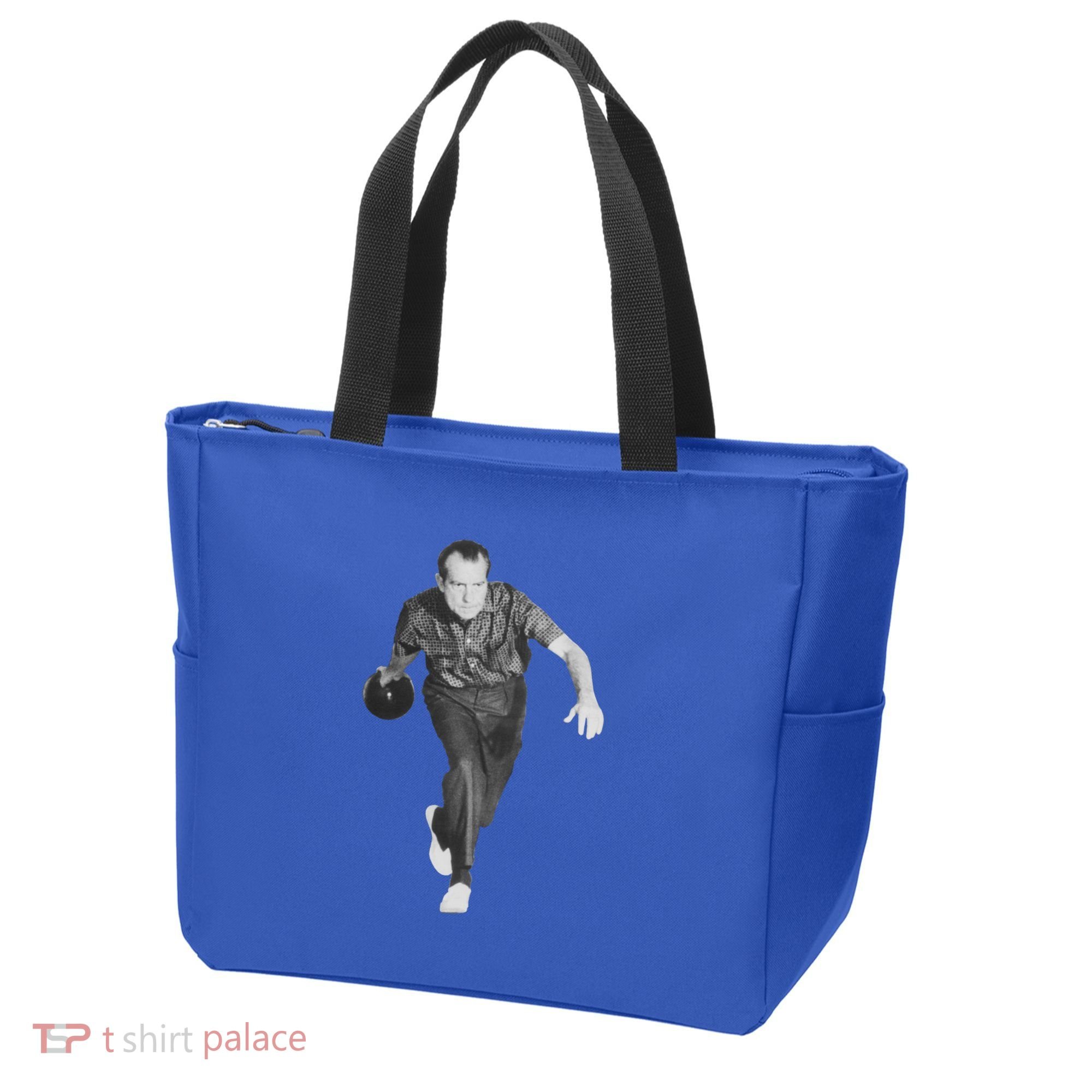Richard Nixon Bowling Gift Tote Bag