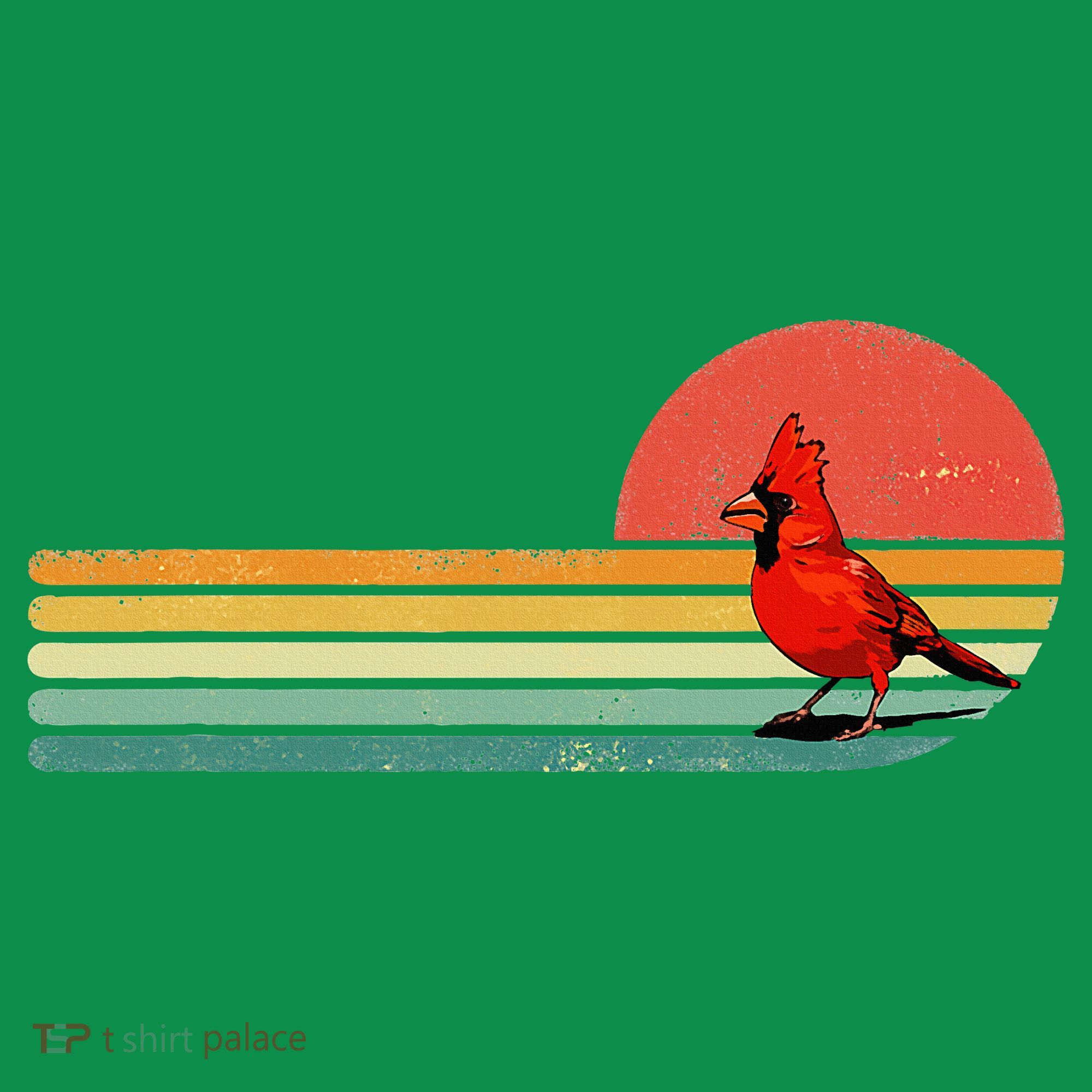 Retro Northern Cardinal Bird Animal Bird Lover Sweatshirt