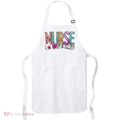 RN Nurse Colorful Gift Apron