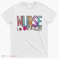 RN Nurse Colorful Gift T-Shirt thumb 0