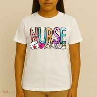 RN Nurse Colorful Gift T-Shirt thumb 4