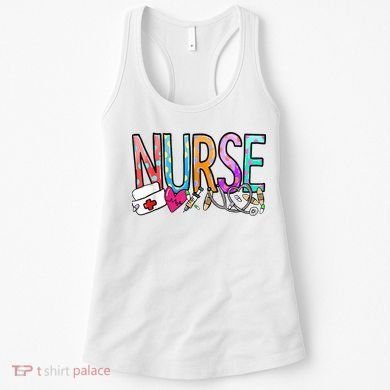 RN Nurse Colorful Gift Women's Tank Top
