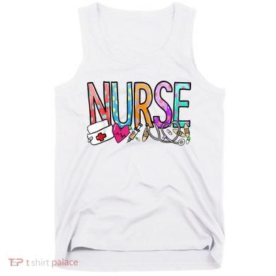 RN Nurse Colorful Gift Tank Top