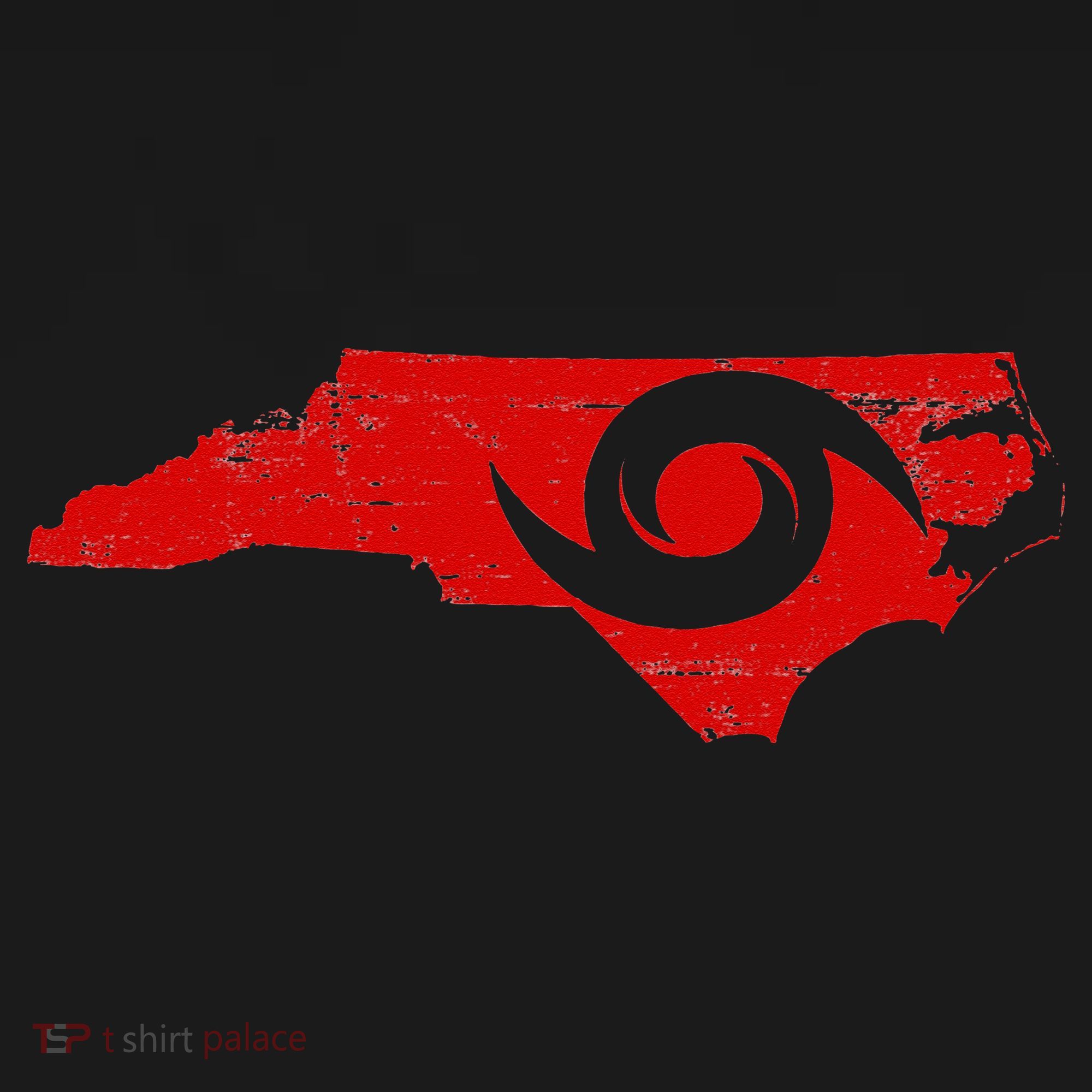 Red North Carolina Eye Of The Hurricane Sweatshirt