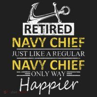 Retired Navy Chief Women's Sweatshirt thumb 2