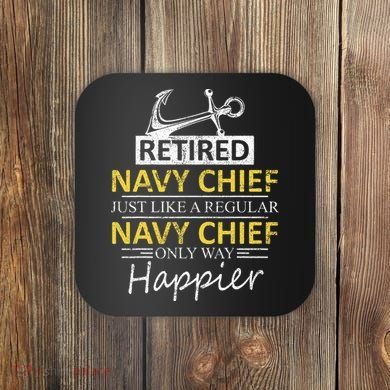 Retired Navy Chief Coaster