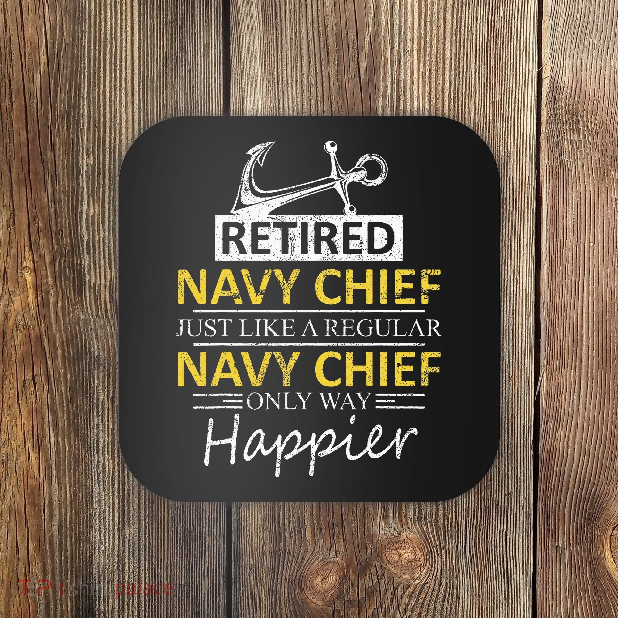 Retired Navy Chief Coaster