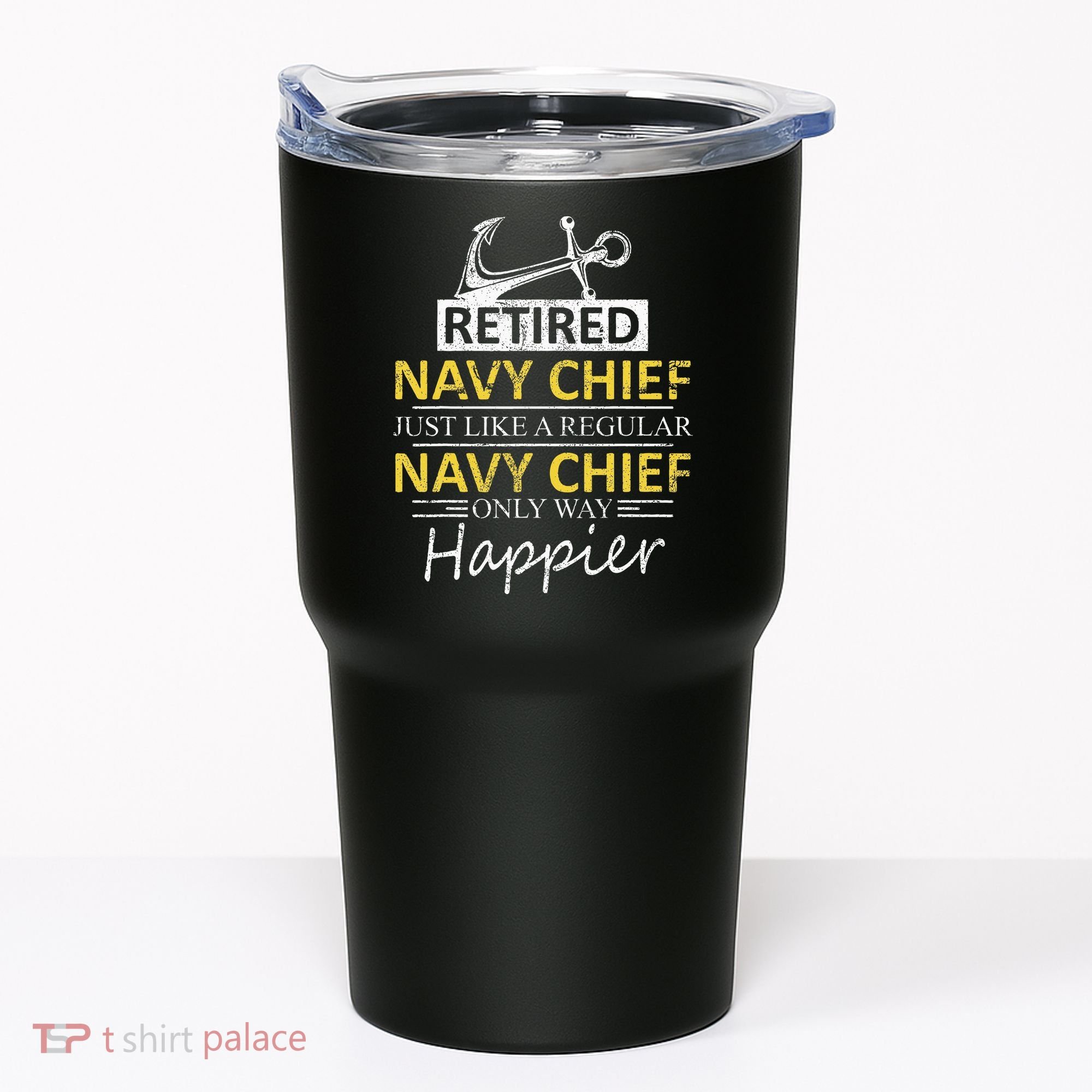 Retired Navy Chief Tumbler