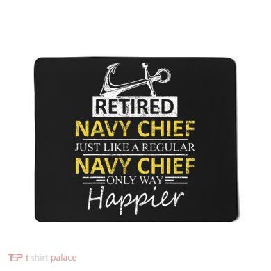 Retired Navy Chief Mousepad