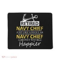 Retired Navy Chief Mousepad thumb 0