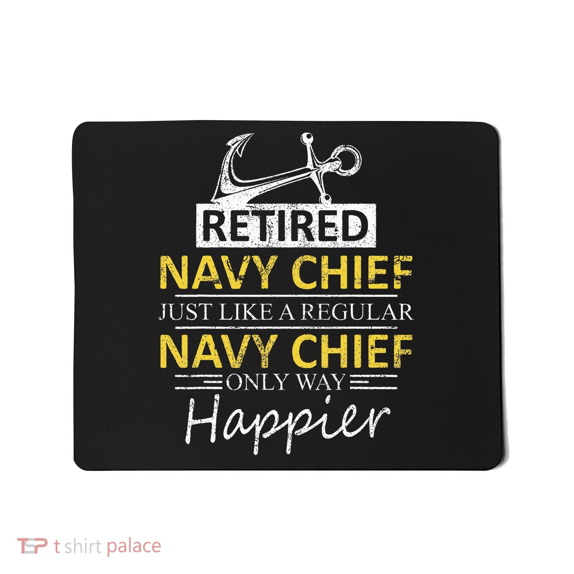 Retired Navy Chief Mousepad