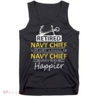 Retired Navy Chief Tank Top thumb 0