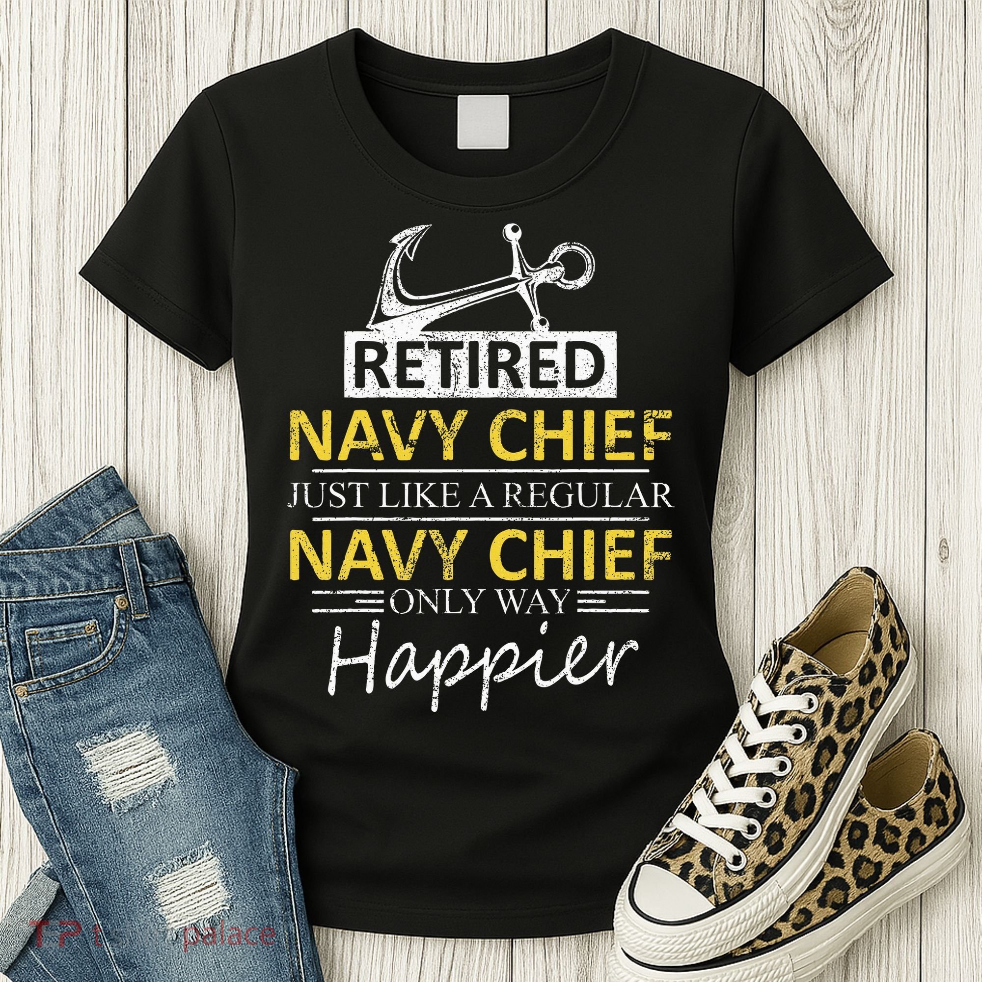 Retired Navy Chief Women's T-Shirt