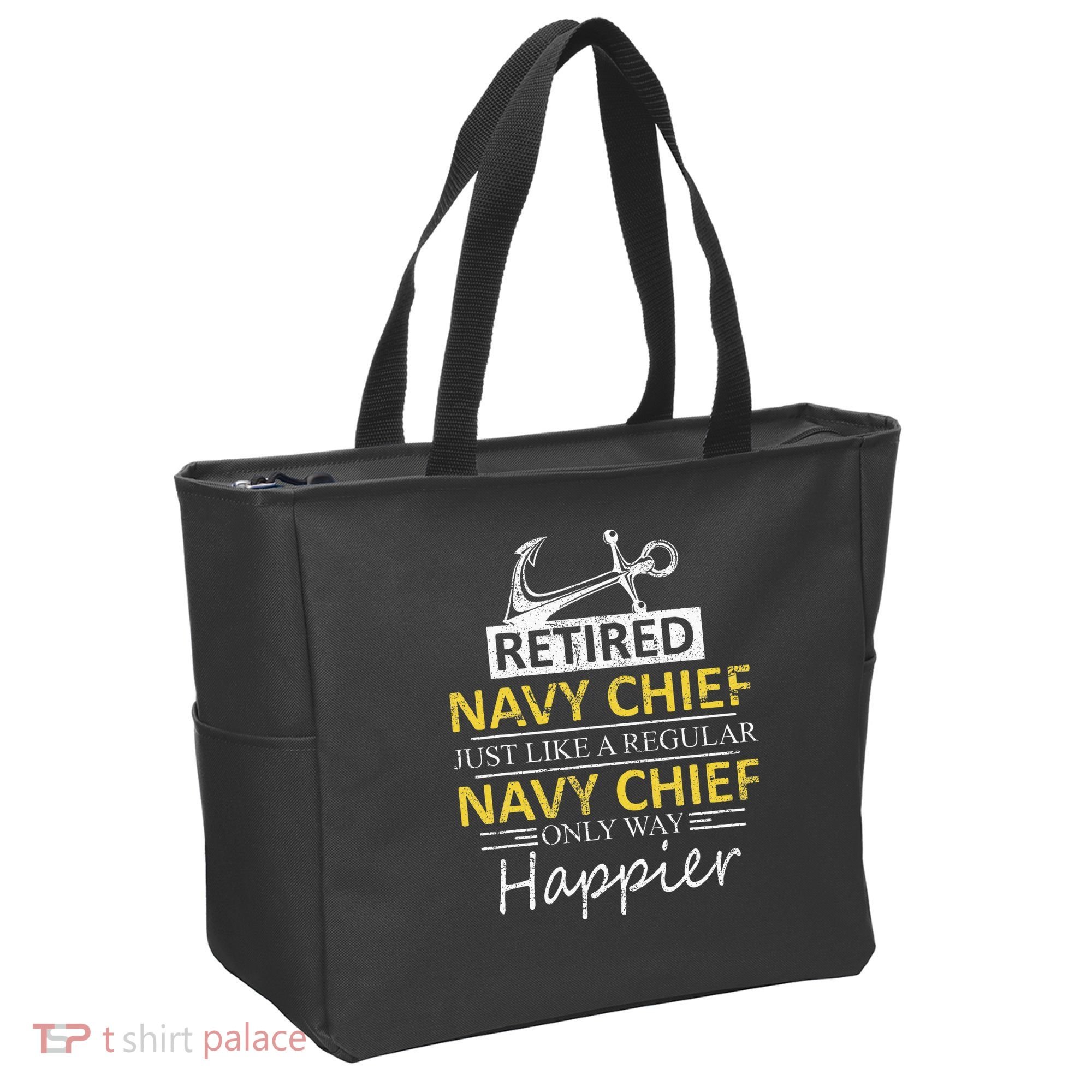 Retired Navy Chief Tote Bag
