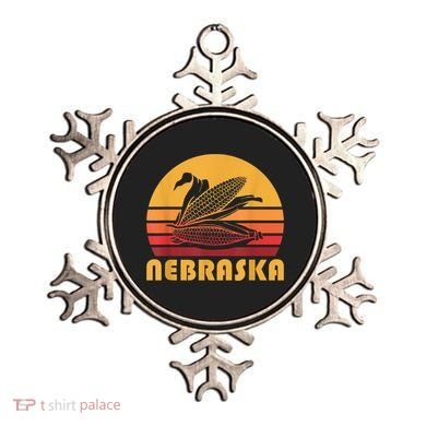 Retro Nebraska Corn Vintage Maize Farming Ornament