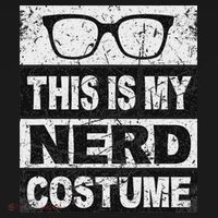 Retro Nerd Costume For Women Adult Girl T-Shirt thumb 7