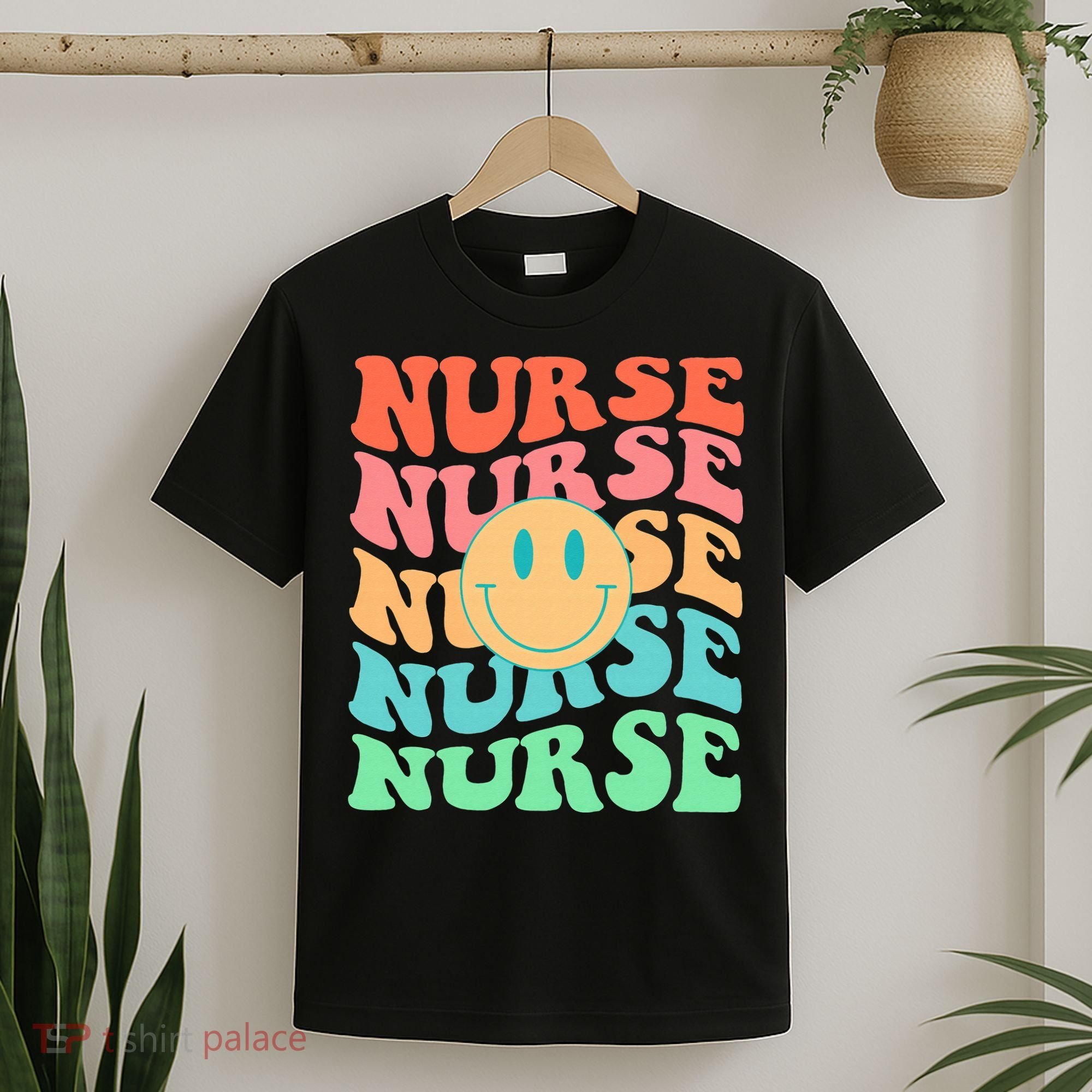 Retro Nurse Colorful Nurse Life Nurse's Day T-Shirt